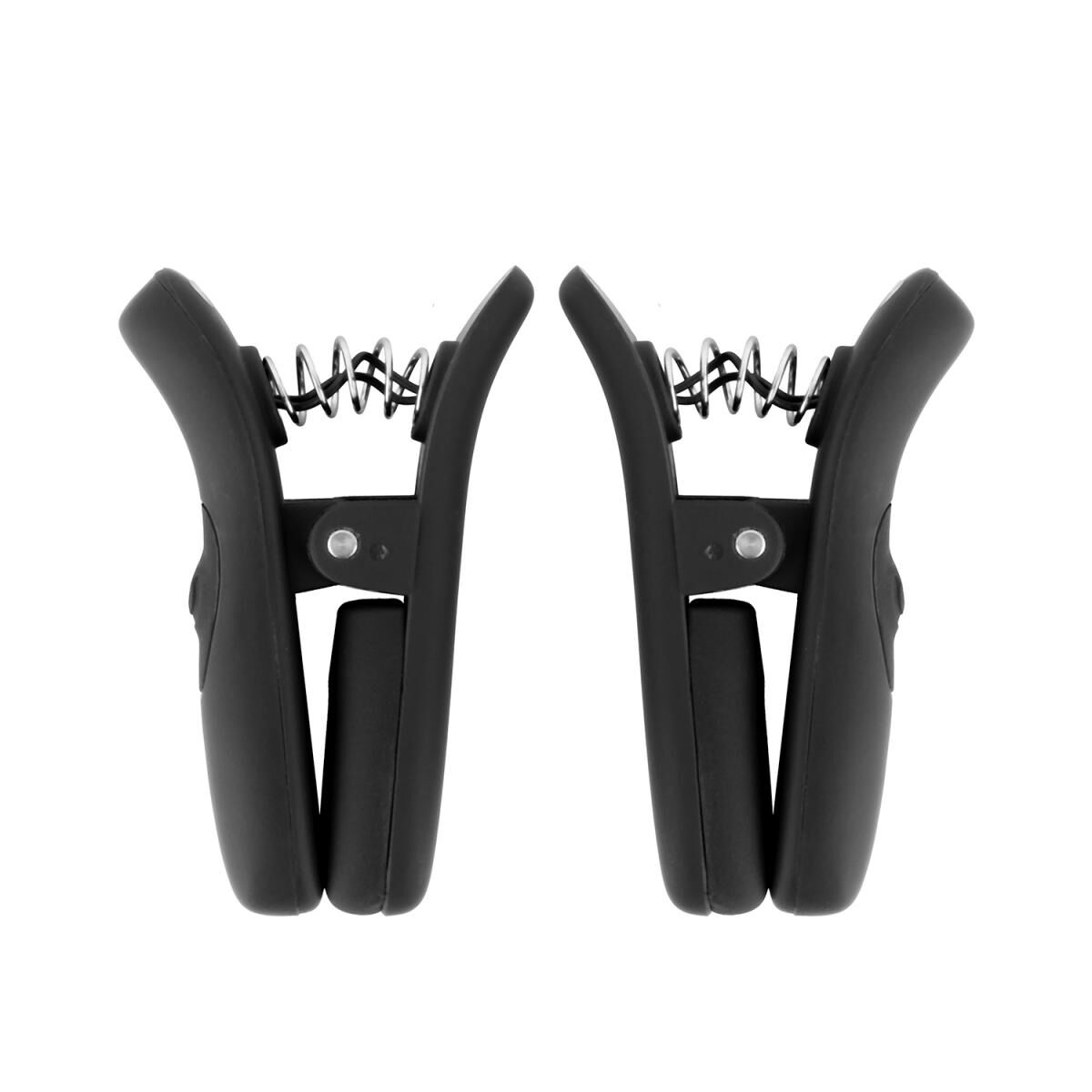 Затискачі для сосків з вібрацією Bedroom Fantasies Vibrating Nipple Clamps - Black