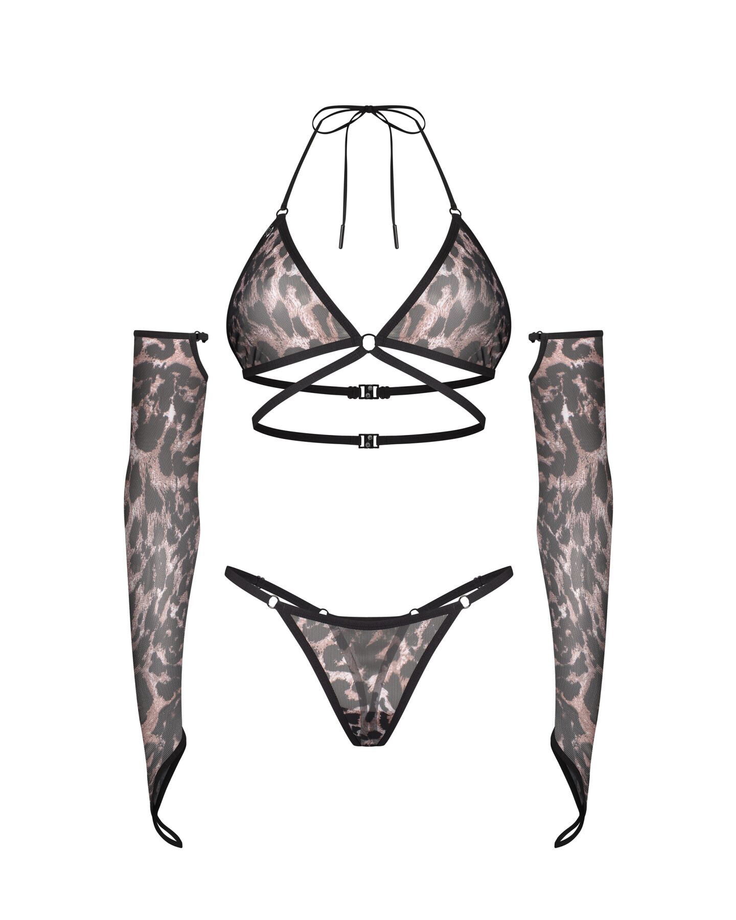 Комплект Obsessive Addia 3-pcs set S/M