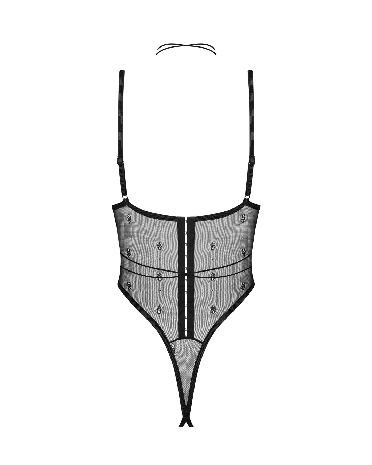 Боді Obsessive Anniverse Special crotchless teddy 2XL/3XL