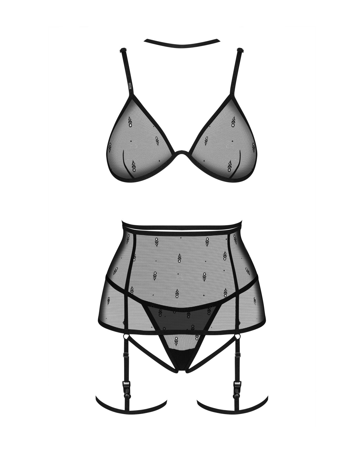 Комплект Obsessive Anniverse Special 4-pcs set L/XL