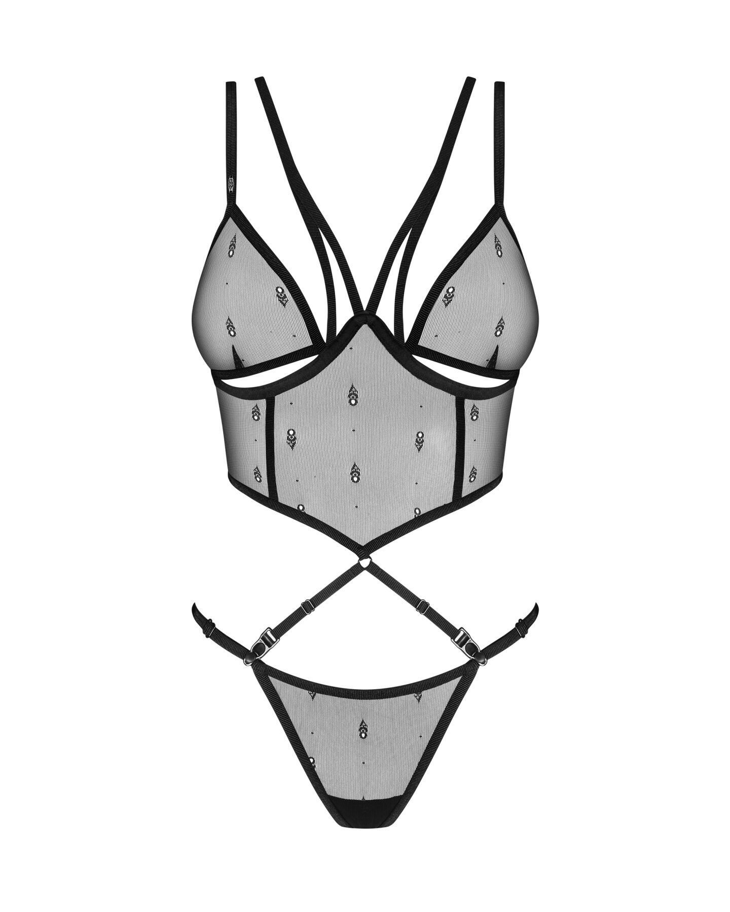 Комплект Obsessive Anniverse Special top & thong S/M