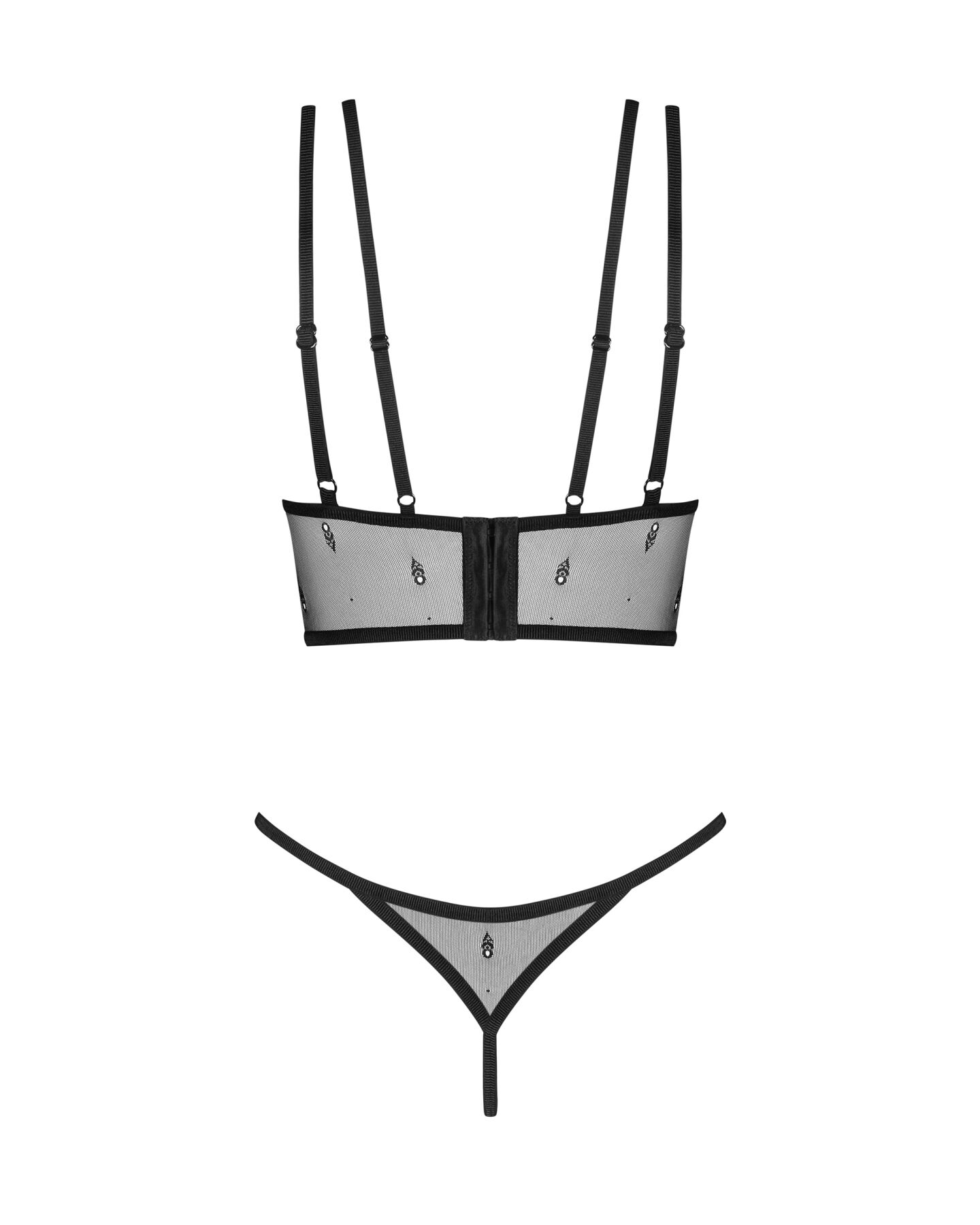 Комплект Obsessive Anniverse Special top & thong S/M