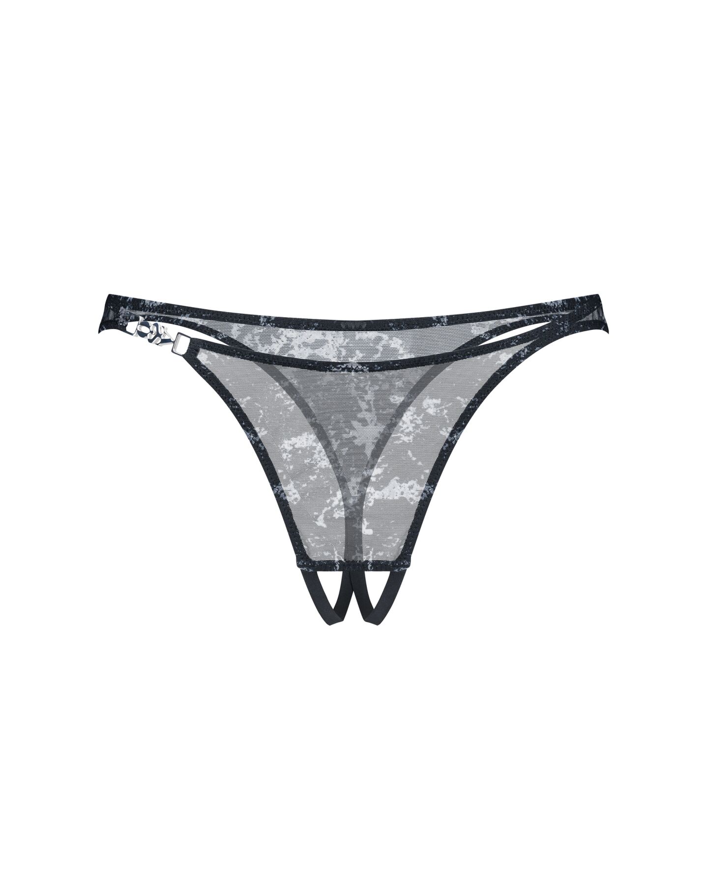 Трусики Obsessive Corrosis crotchless thong L/XL