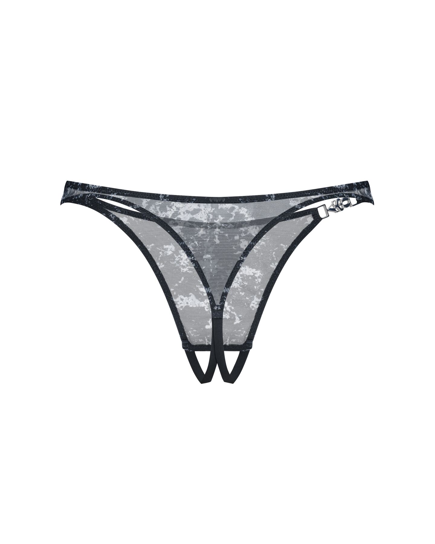 Трусики Obsessive Corrosis crotchless thong L/XL