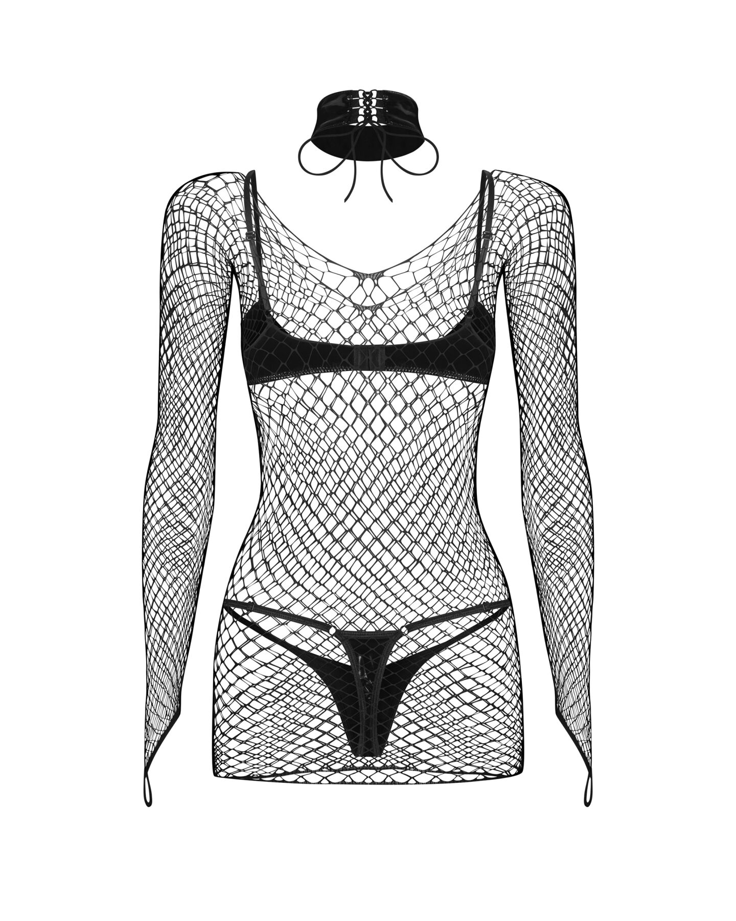 Комплект Obsessive Sashalla 4-pcs set S/M