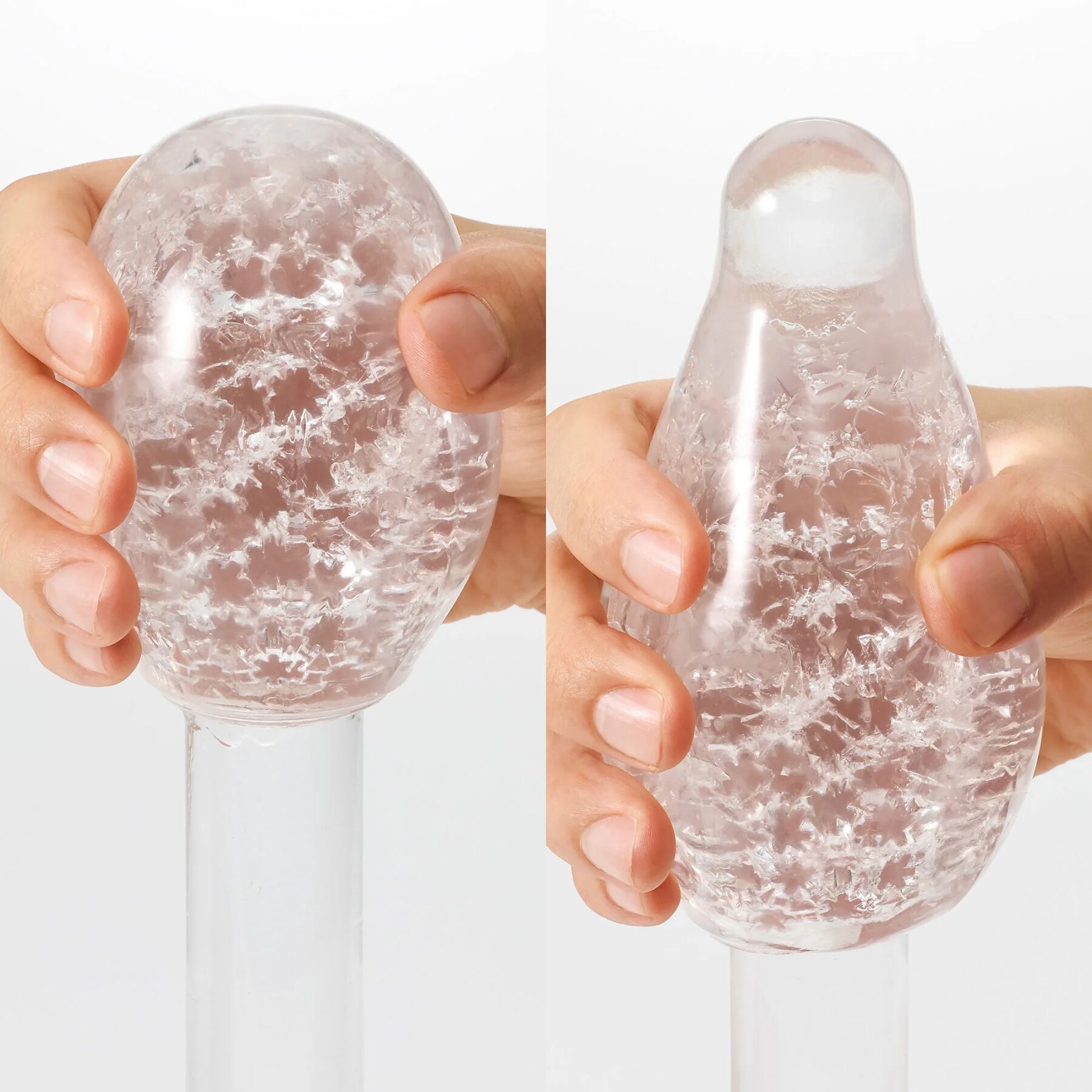 Мастурбатор Tenga Geo Aqua Clear, новый материал, нежные волны