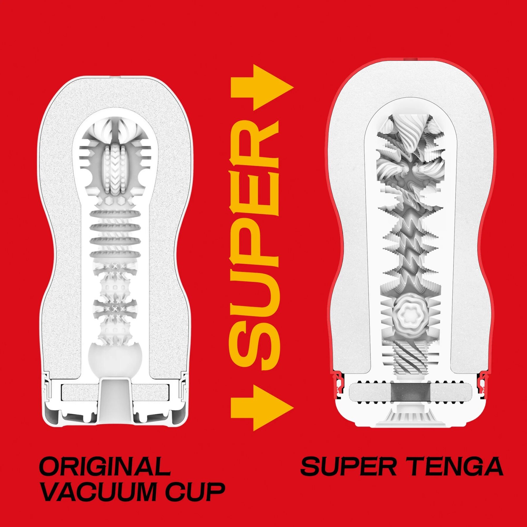 Мастурбатор Tenga Super Tenga 03 Meteor Smash