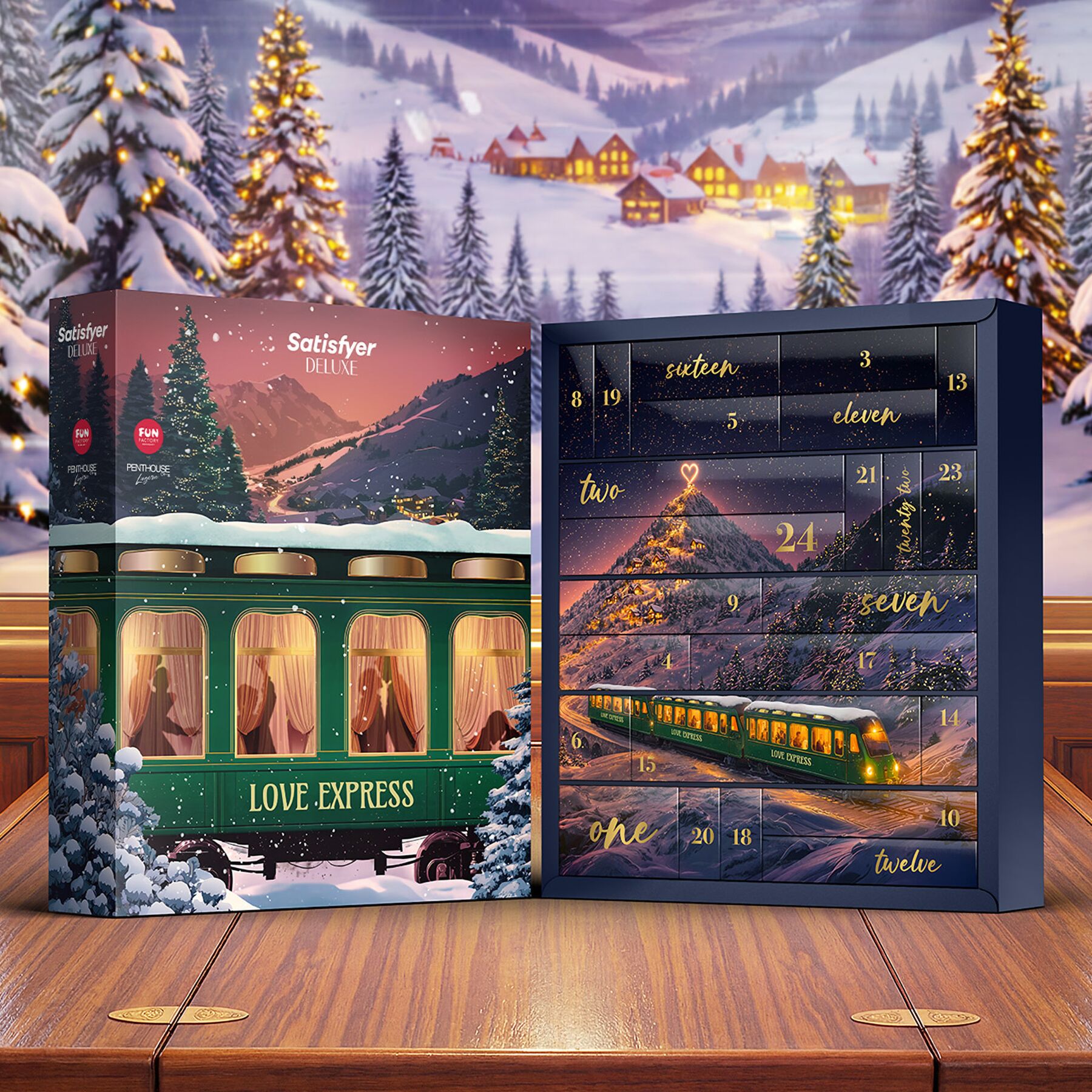 Подарунковий набір Satisfyer Love Express Deluxe Advent Calendar 2026