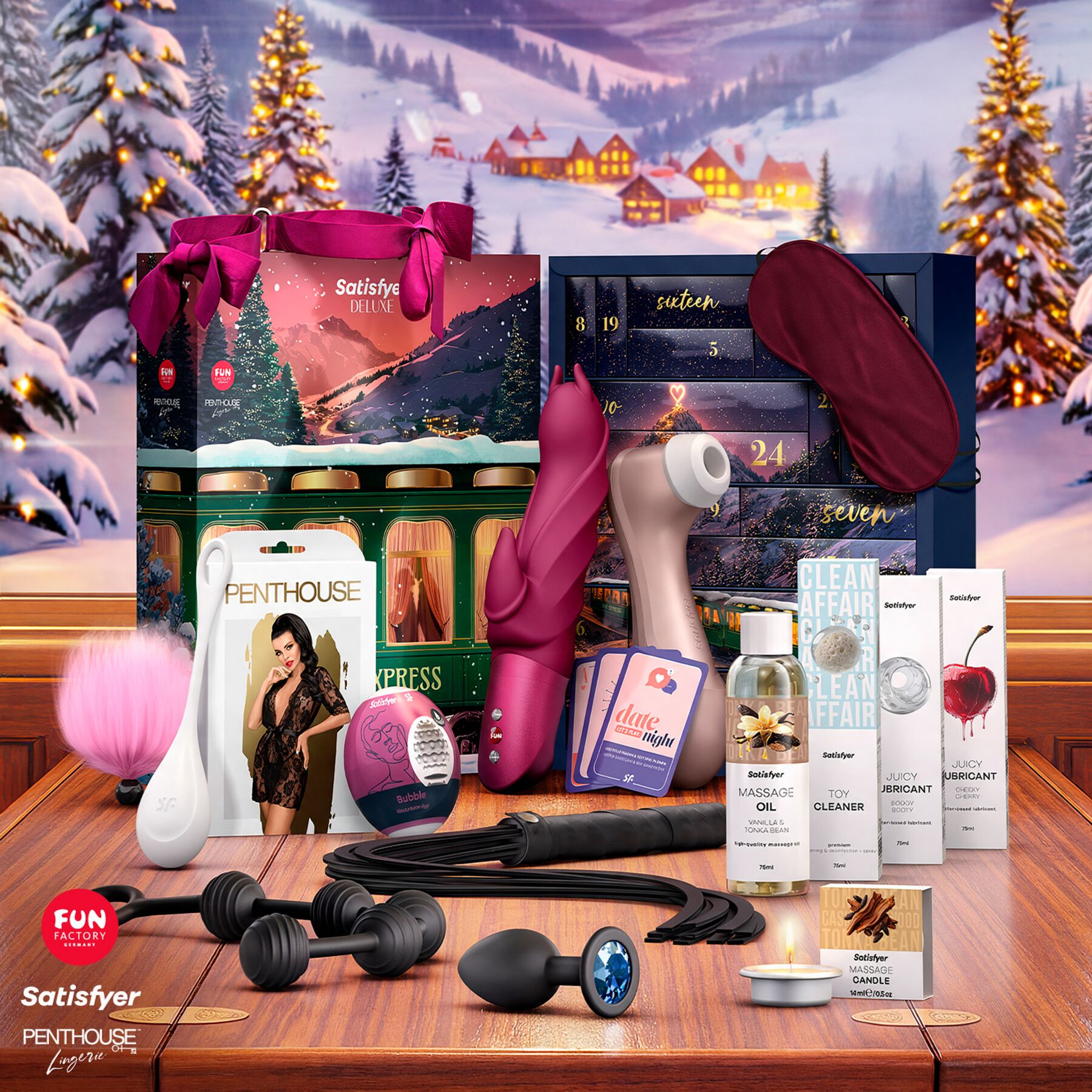 Подарочный набор Satisfyer Love Express Deluxe Advent Calendar 2026