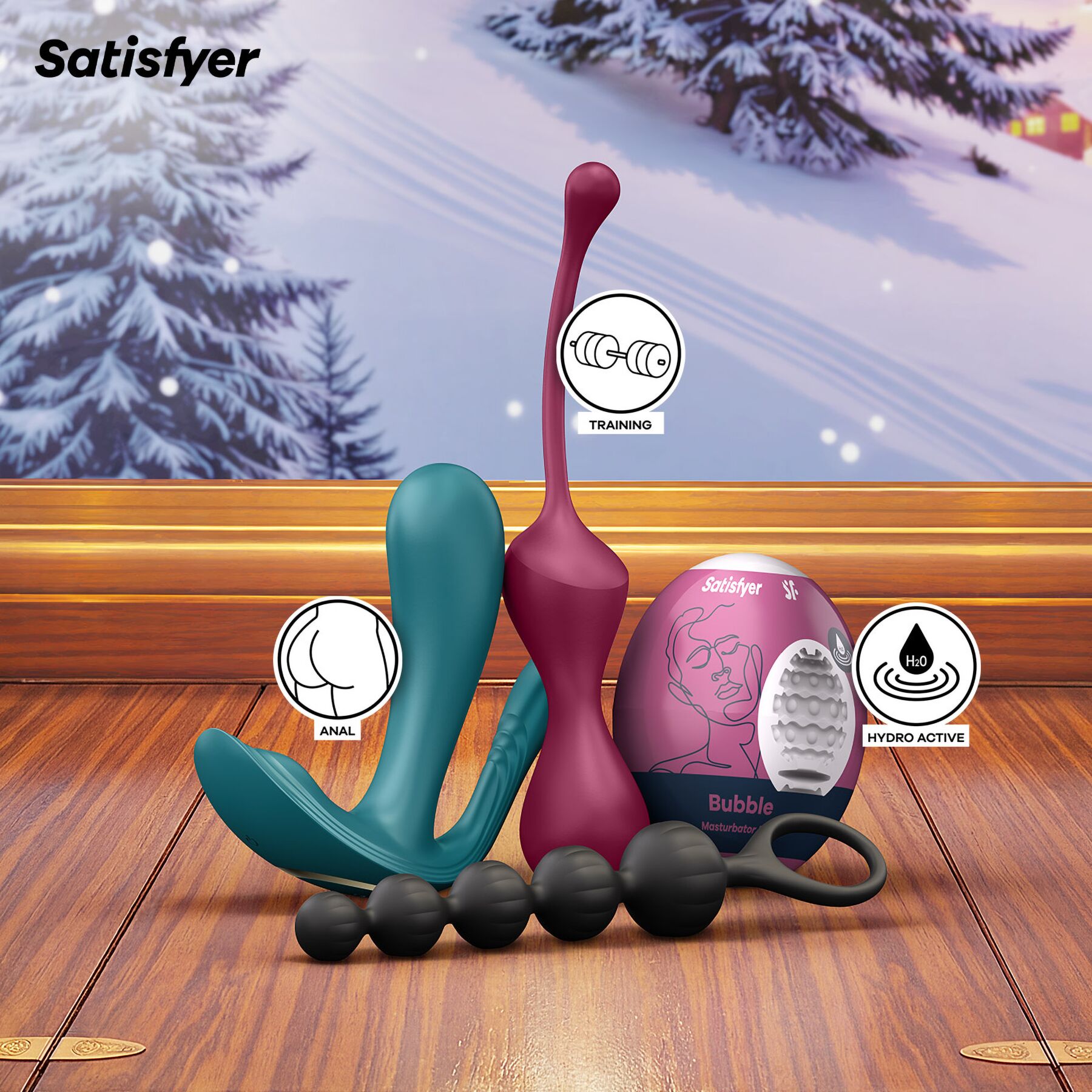Подарочный набор Satisfyer Love Express Premium Advent Calendar 2026