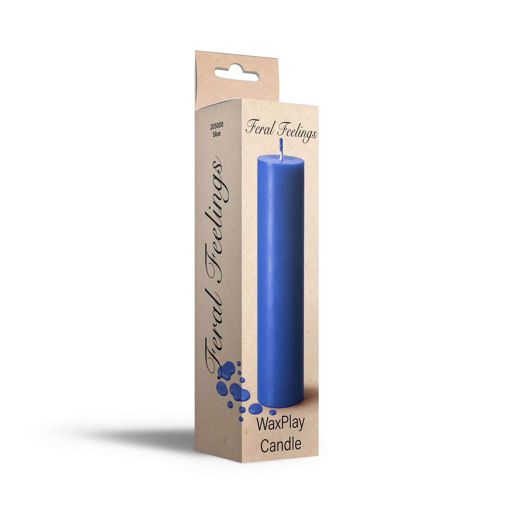 Свічка для WaxPlay Feral Feelings classic 15 см Blue