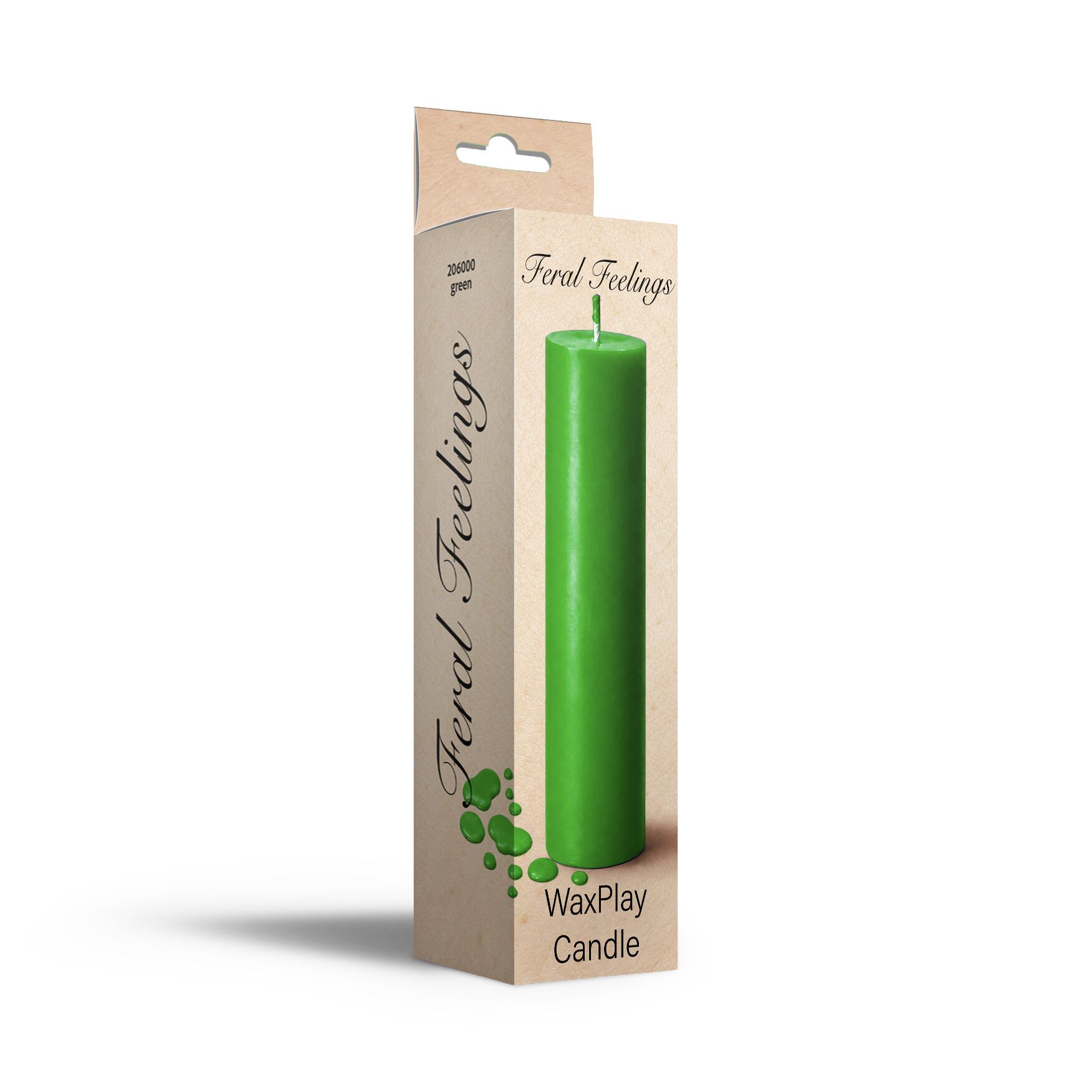Свічка для WaxPlay Feral Feelings classic 15 см Green