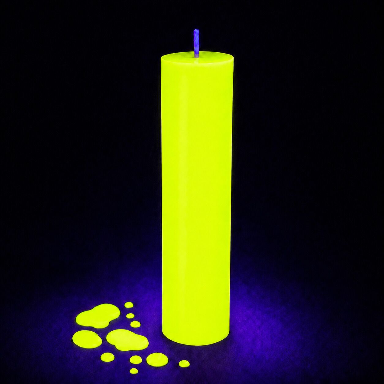 Свічка для WaxPlay Feral Feelings UV-neon 15 см Neon Yellow