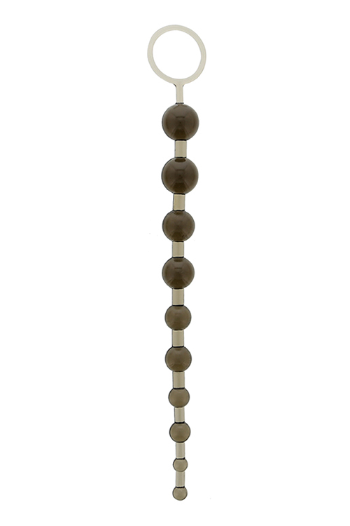 Ланцюжок Анальний ORIENTAL JELLY BUTT BEADS 10.5, BLACK