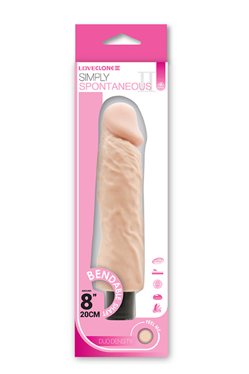 Вібромасажер SATINY seducer REALISTIC 10 rythms FLES