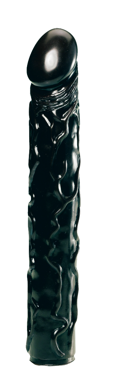 Фалоімітатор чорний BIG BONANZA 13 BLACK BUTT PLUG