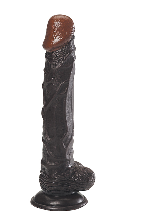 Фалоімітатор MIGHTY POUNDER 9.5 REALISTIC, BLACK