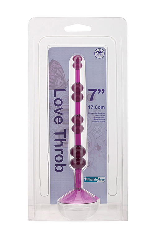 Анальний ланцюжок LOVE THROB, PURPLE