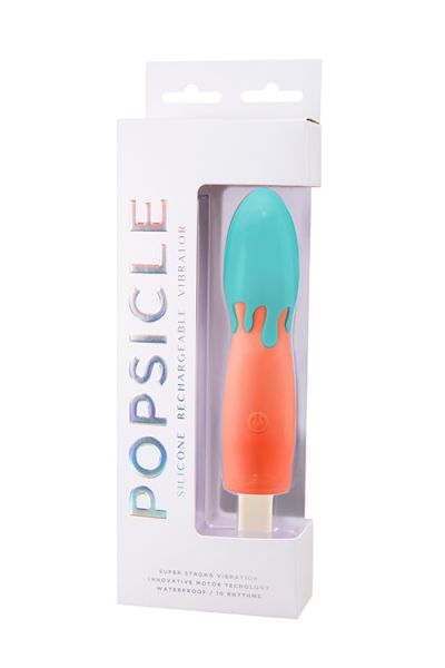 Вибромассажер Ice Cream Popsicle Rechargeable Vibe, Orange