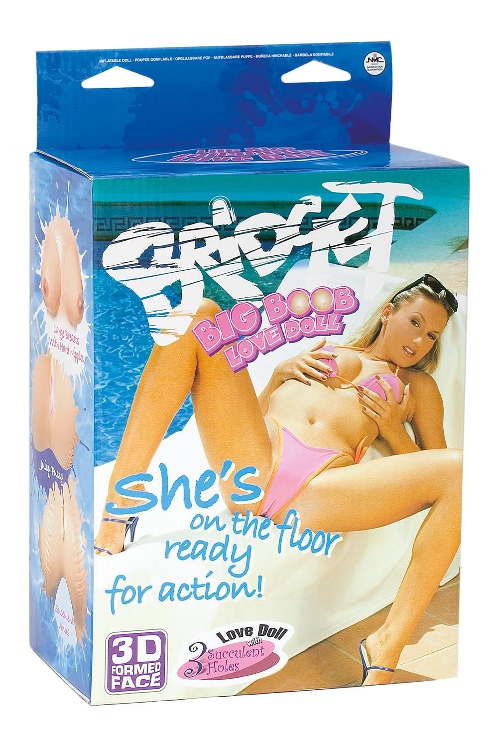 Кукла надувная BRIDGET BIG BOOB LOVE DOLL