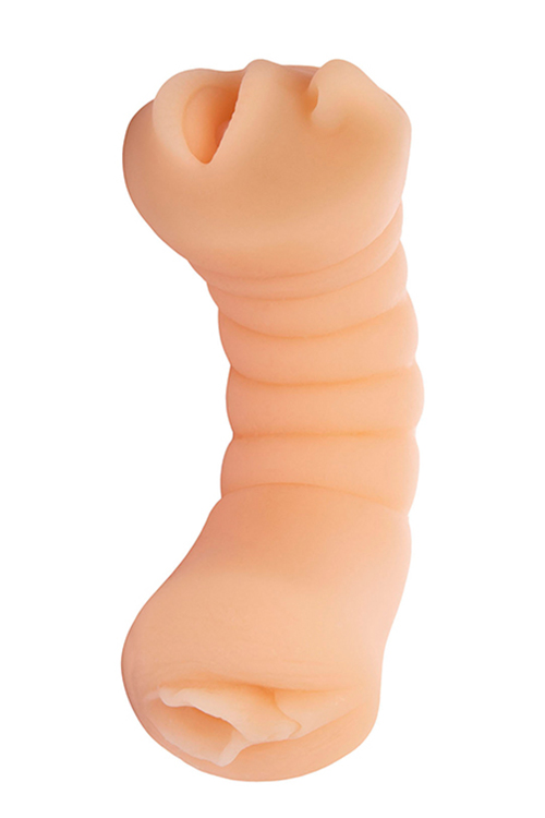 Двухсторонний мастурбатор XXX FOR TWO DUAL SIDE MASTURBATOR FLESH