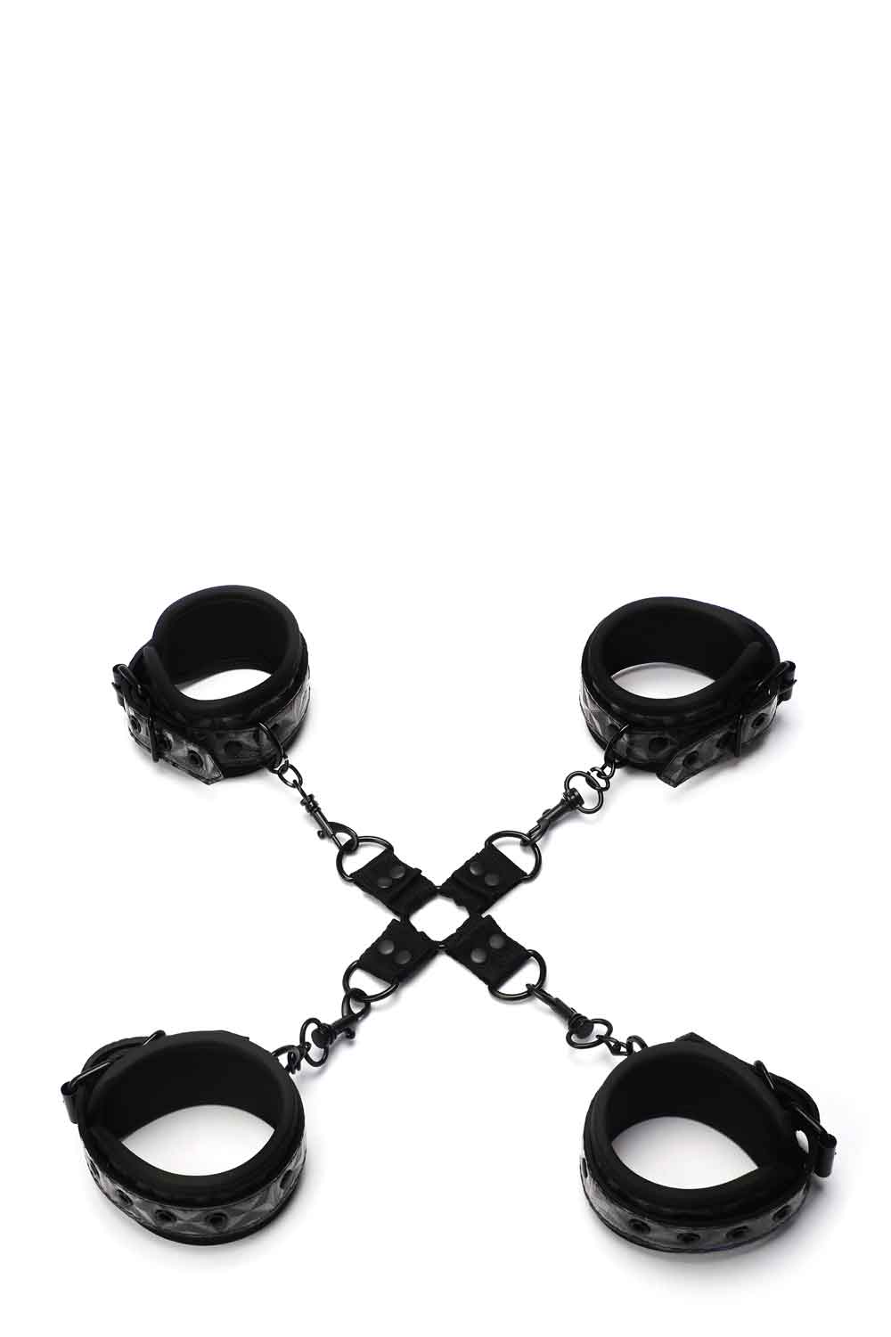 Система Фиксации манжеты с пряжками WHIPSMART DIAMOND HOGTIE BLACK