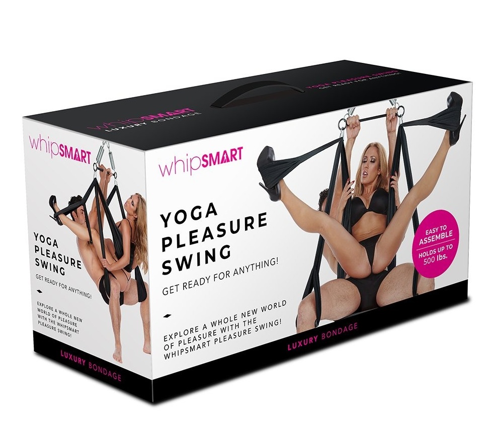 Гойдалки для сексу Whipsmart Yoga Pleasure Swing чорні