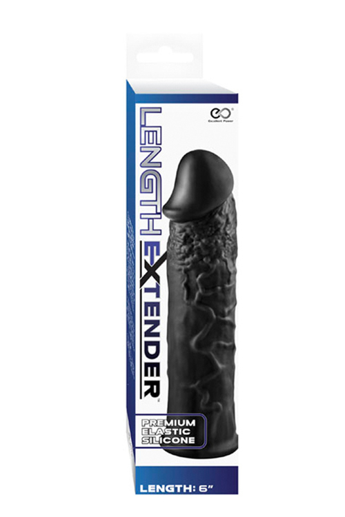 Насадка увеличивающая рельефная NMC Length Extender черная