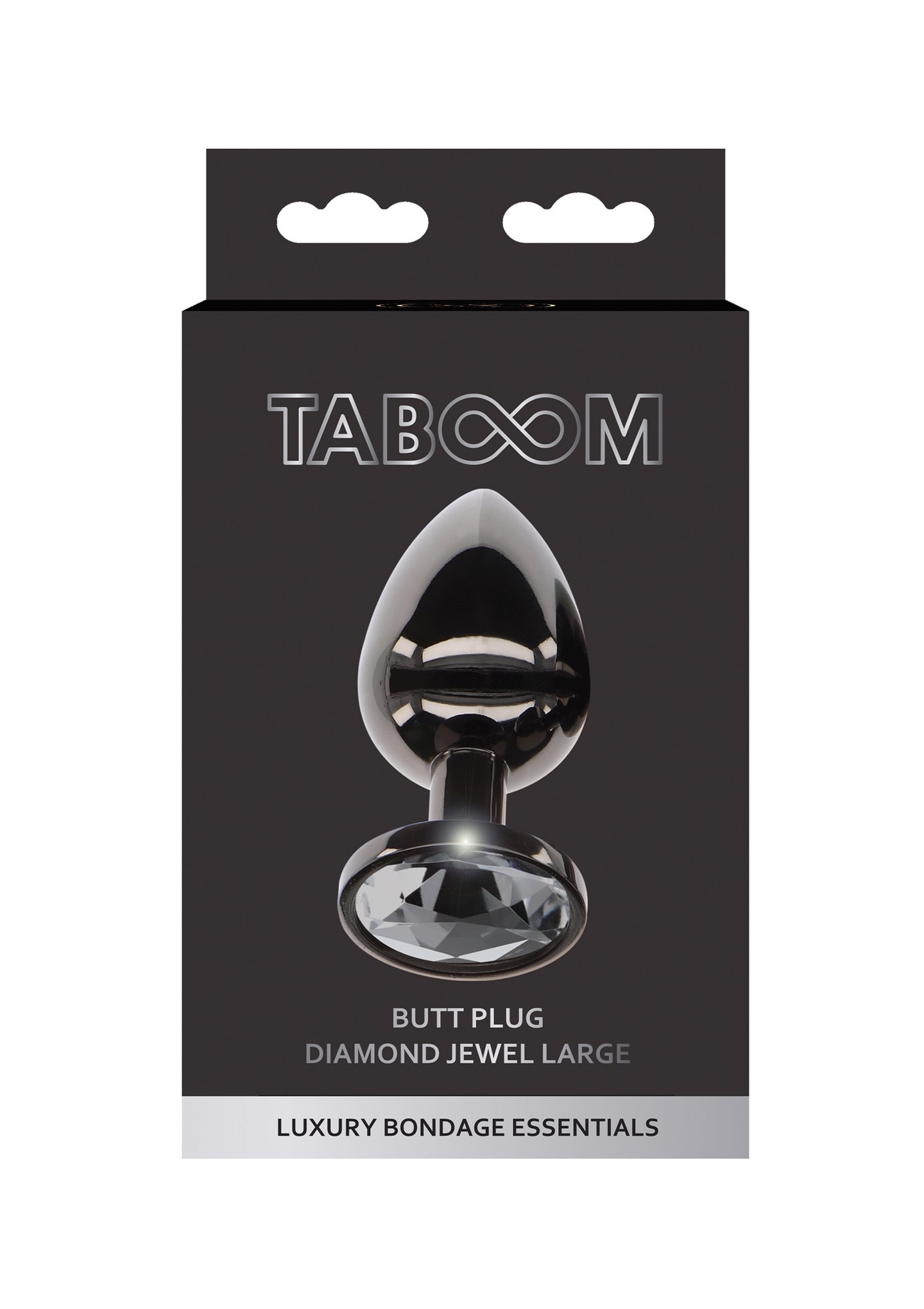 Анальная пробка с камнем L Butt Plug With Diamond Jewel Taboom