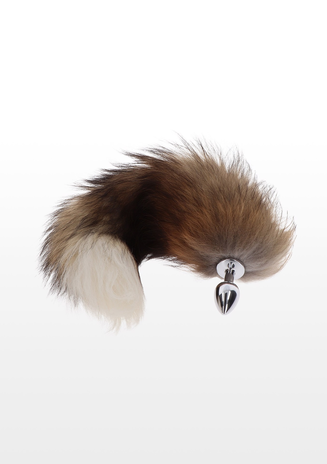 Анальный хвост с металлической пробкой Foxtail Buttplug TABOOM