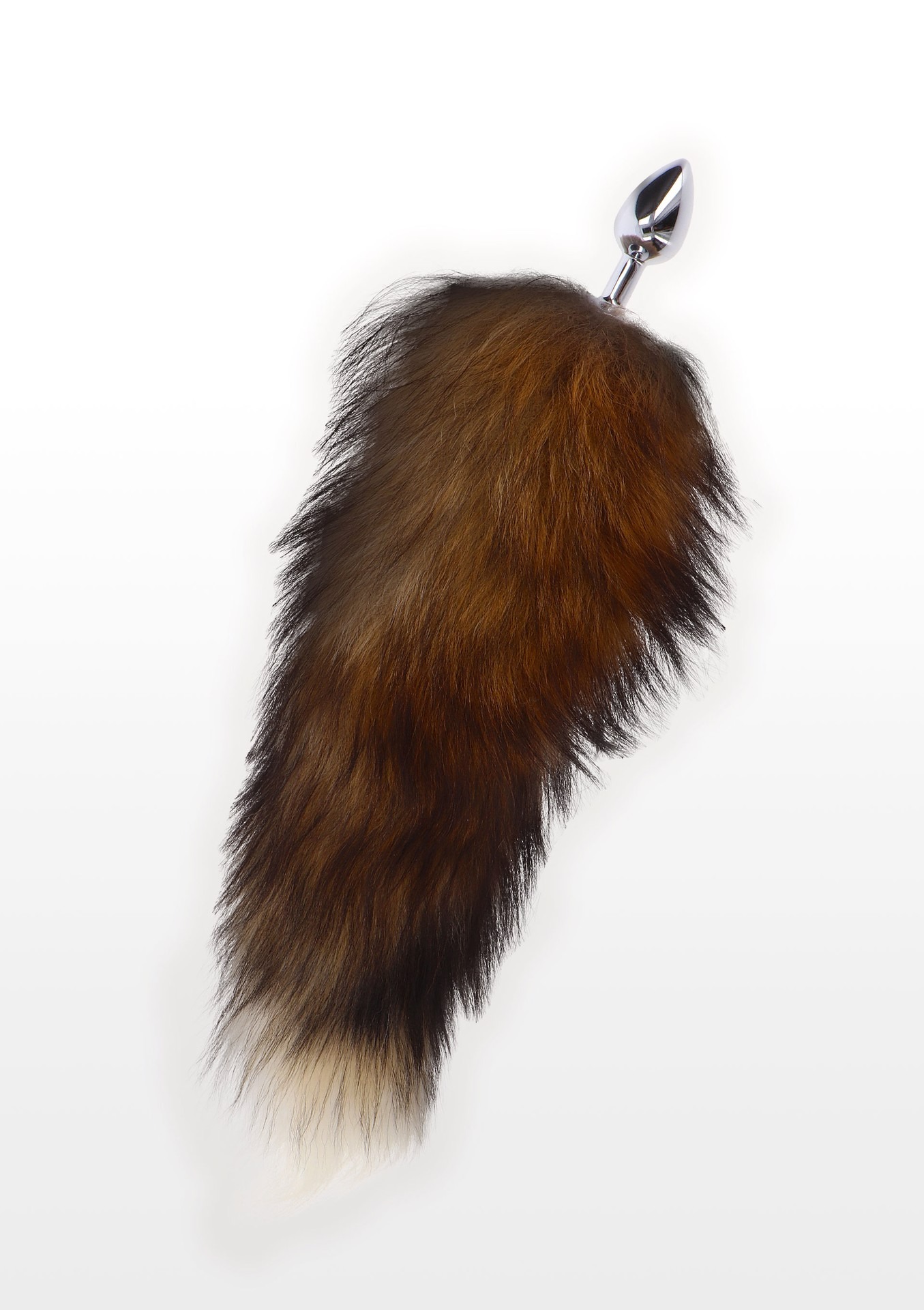 Анальный хвост с металлической пробкой Foxtail Buttplug TABOOM