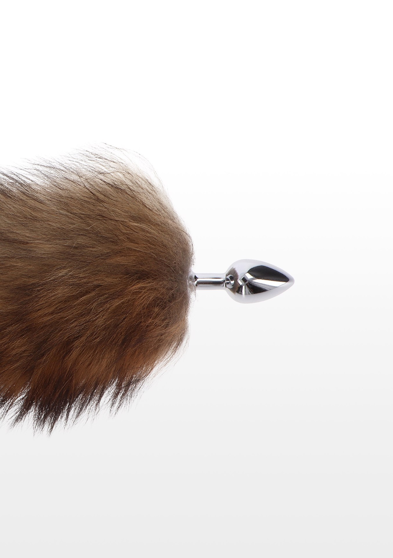 Анальный хвост с металлической пробкой Foxtail Buttplug TABOOM