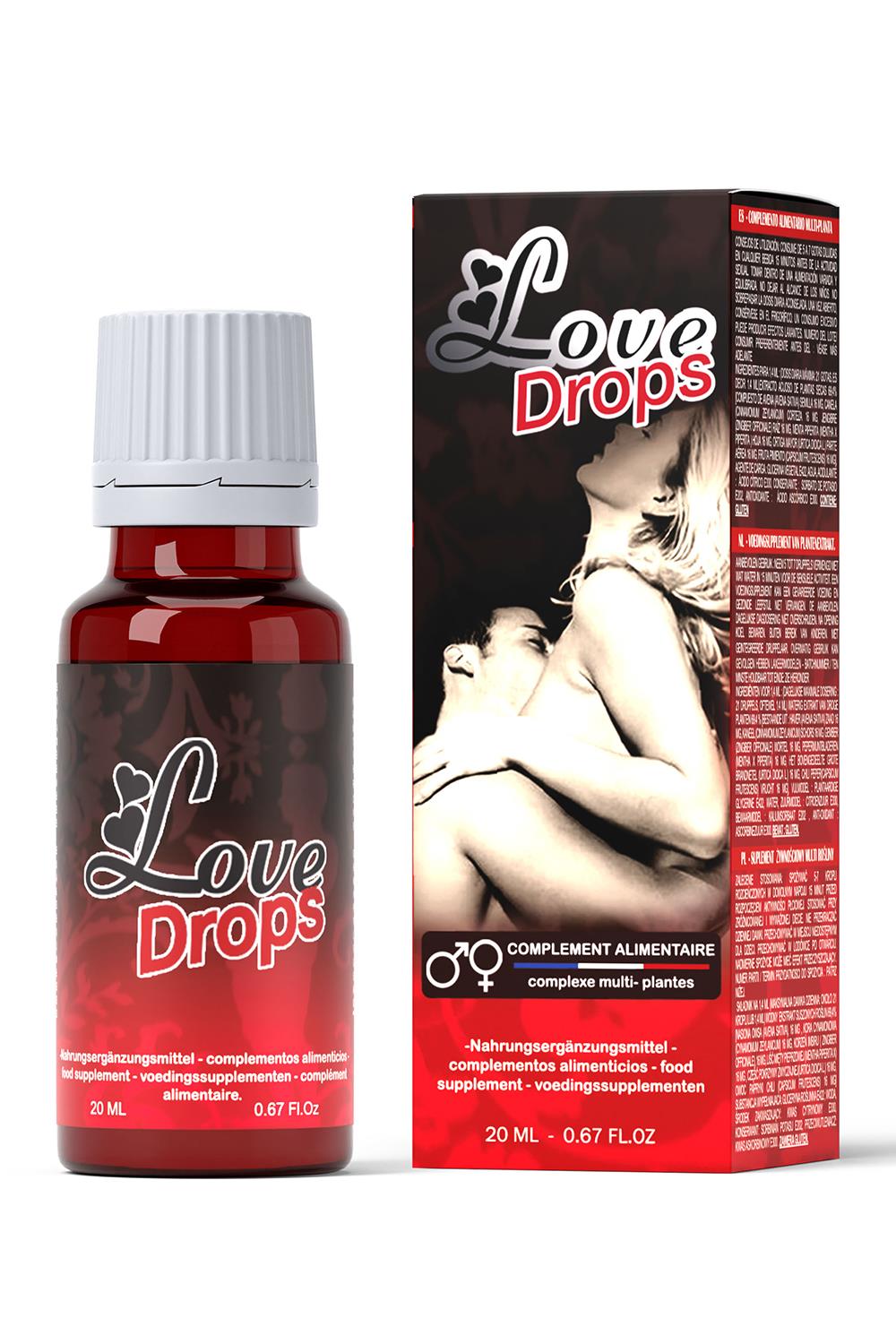 Збуджуючі краплі для двох LOVE DROPS