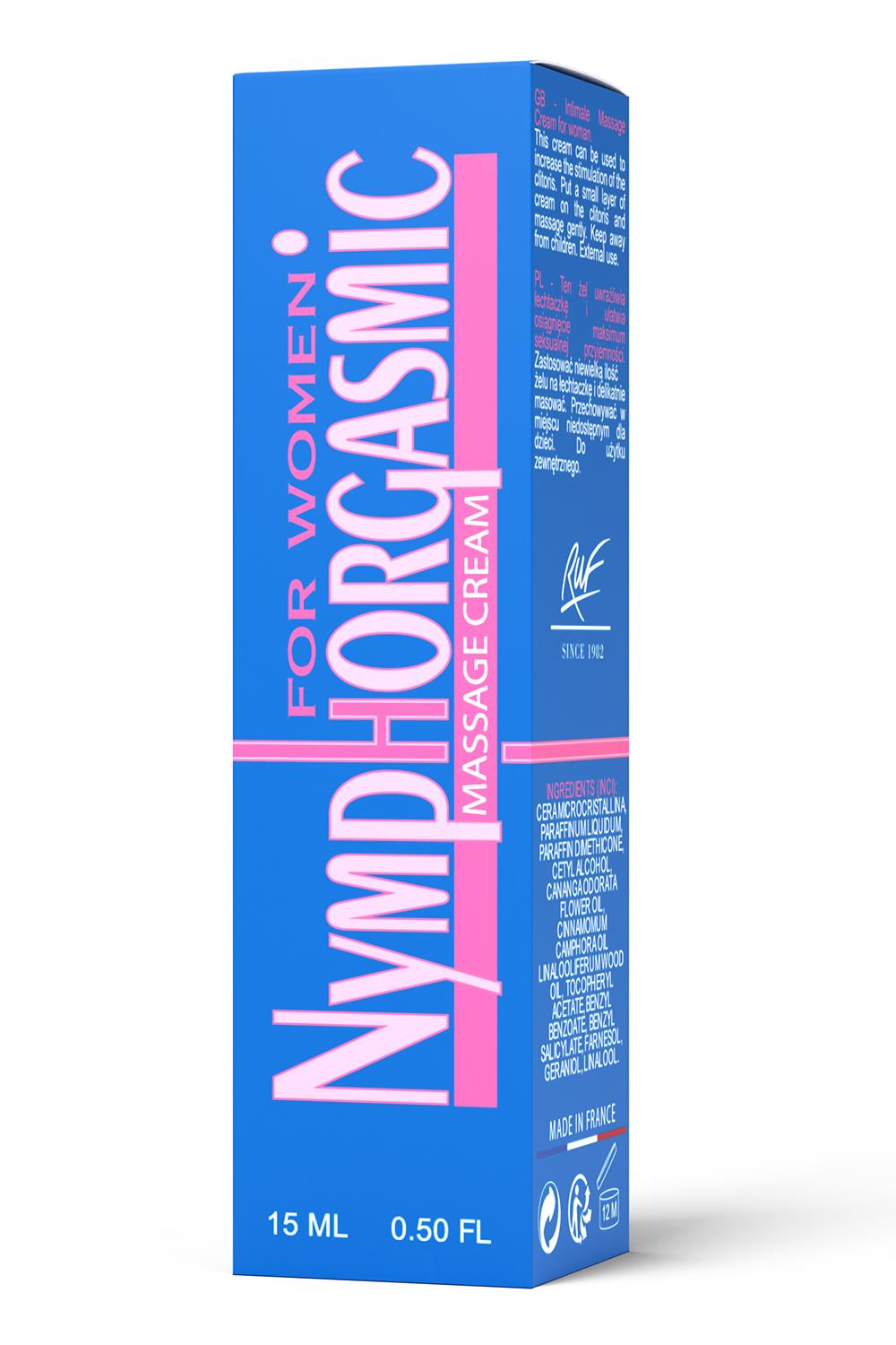 Збудливий крем для жінок NYMPHORGASMIC CREAM