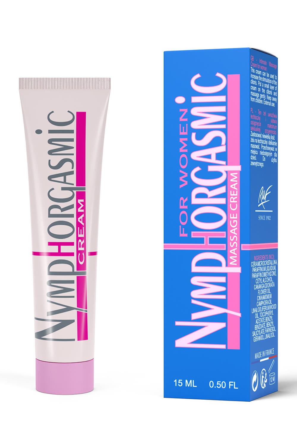 Збудливий крем для жінок NYMPHORGASMIC CREAM
