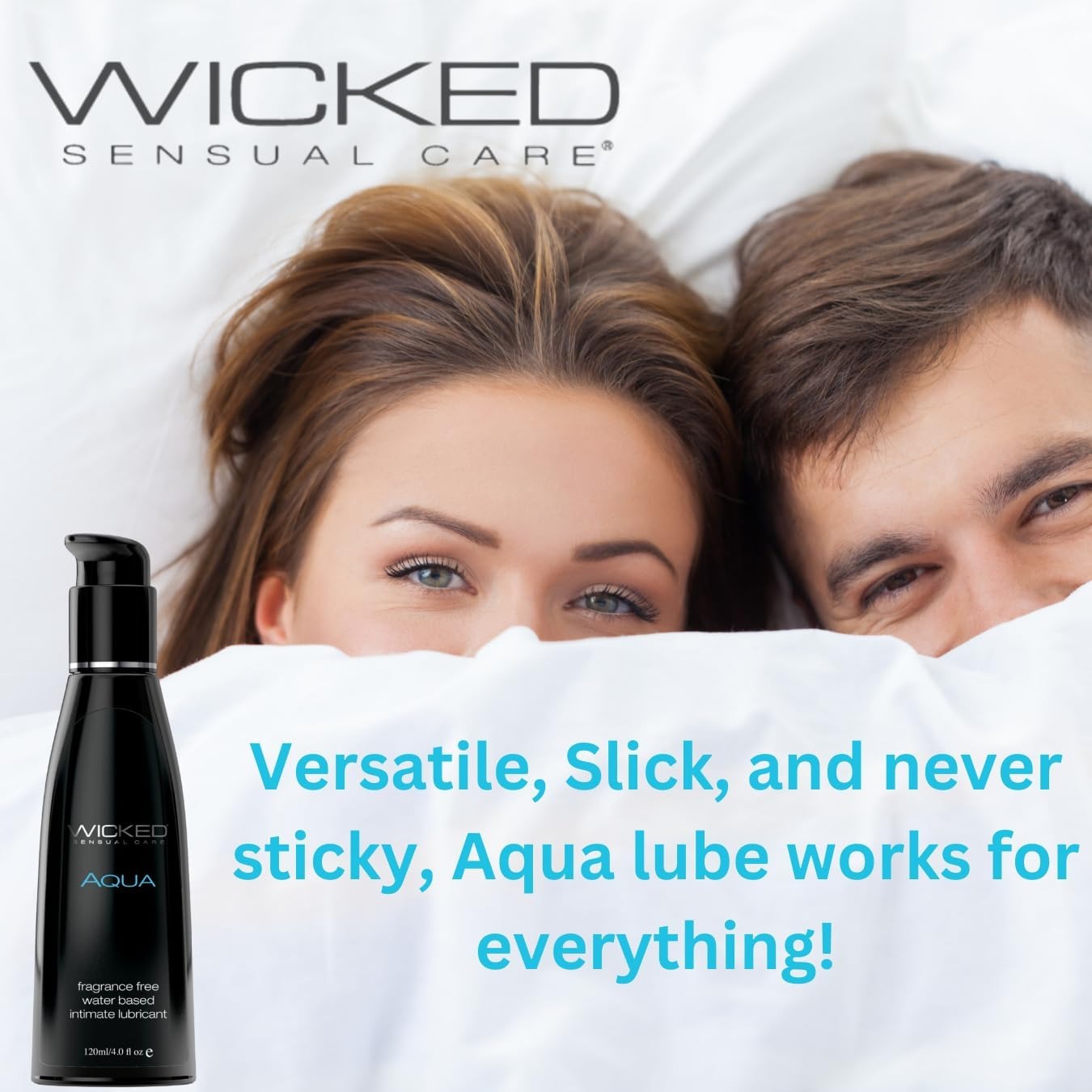 Лубрикант Wicked Aqua на водной основе, 120 мл