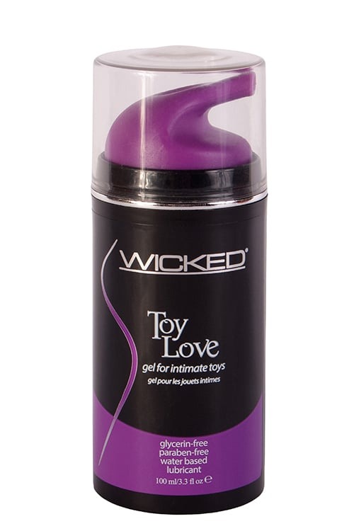 Лубрикант для секс девайсів Wicked Toy Love на водній основі без гліцерину, 100 мл