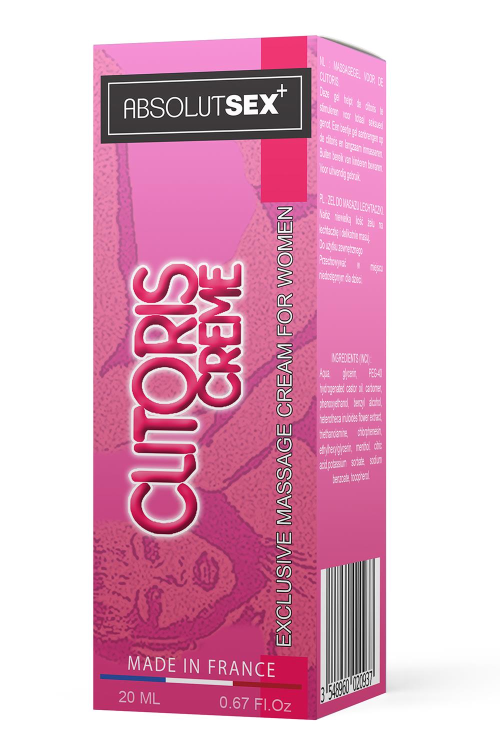 Стимулюючий крем для клітора Ruf CLITORIS CREME, 20 мл