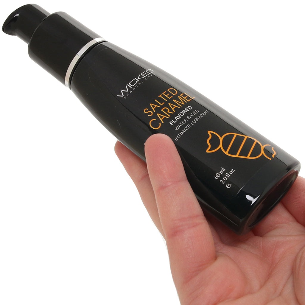 Їстівний лубрикант Wicked Aqua Salted Caramel зі смаком солоної карамелі, 60 мл