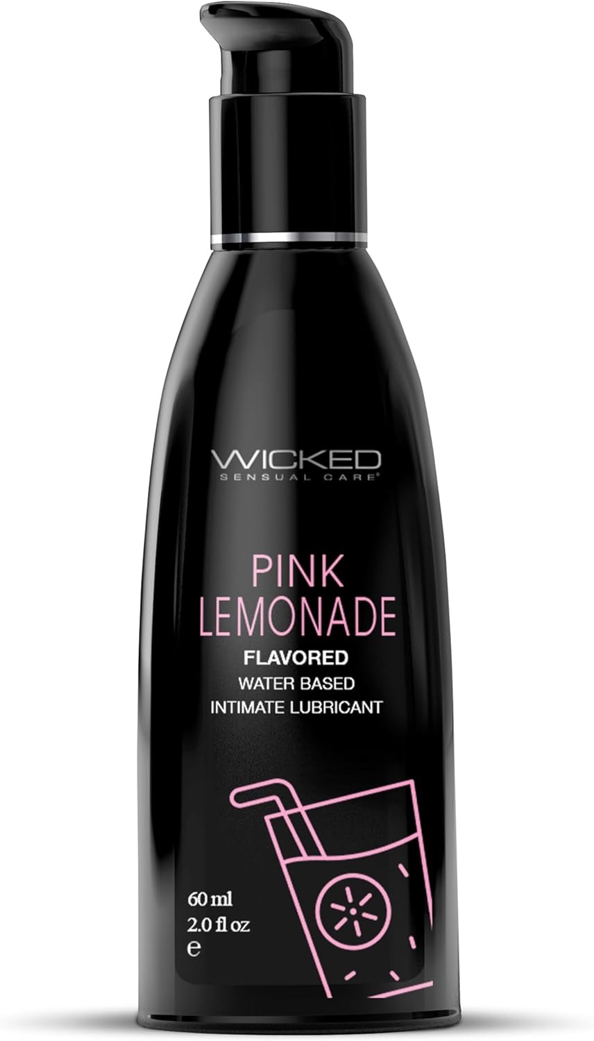 Їстівний лубрикант Wicked Aqua Pink Lemonade зі смаком лимонаду, 60 мл