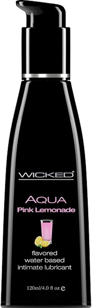 Їстівний лубрикант Wicked Aqua Pink Lemonade зі смаком лимонаду, 120 мл