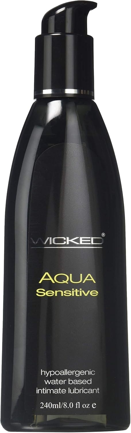 Лубрикант на водній основі WICKED AQUA SENSITIVE гіпоалергенний без гліцерину, 240 мл