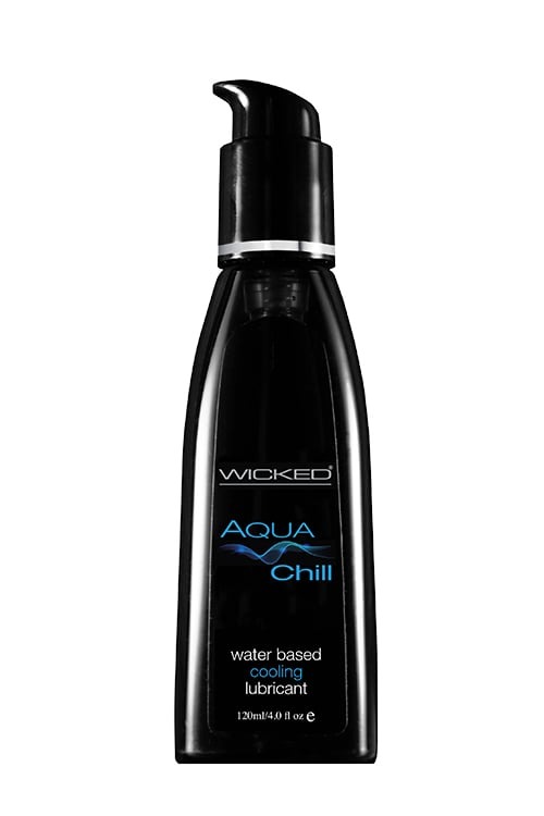Охлаждающий лубрикант WICKED AQUA CHILL на водной основе, 120 мл