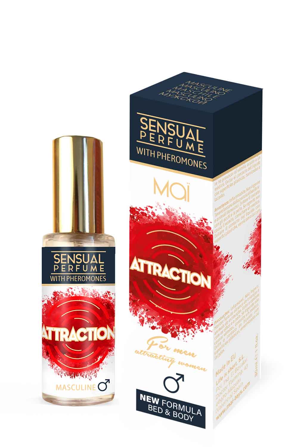 Духи з феромонами чоловічі MAI PHERO PERFUME MASCULINE 30ML