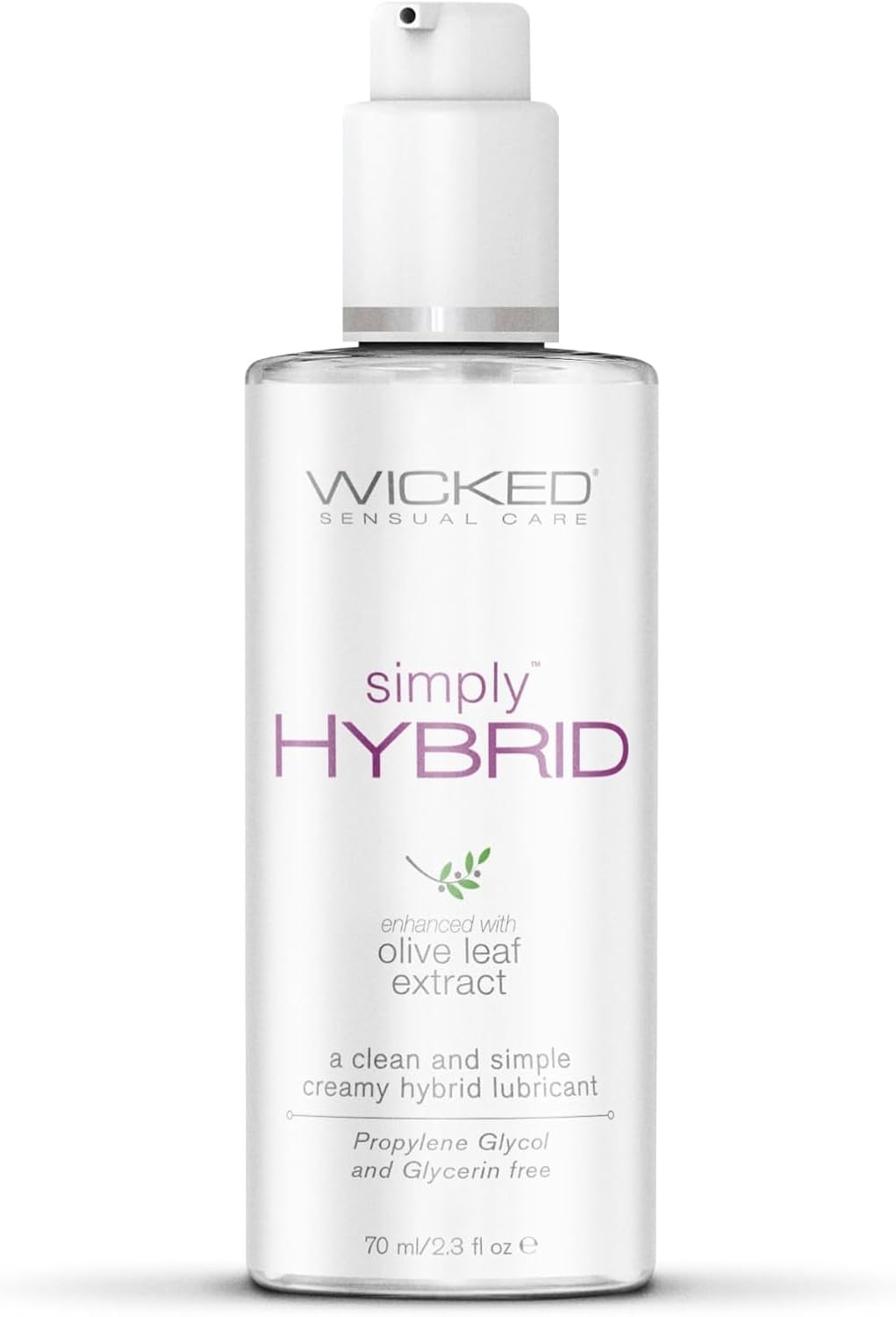 Лубрикант WICKED SIMPLY HYBRID на водной/силиконовой основе, 70 мл