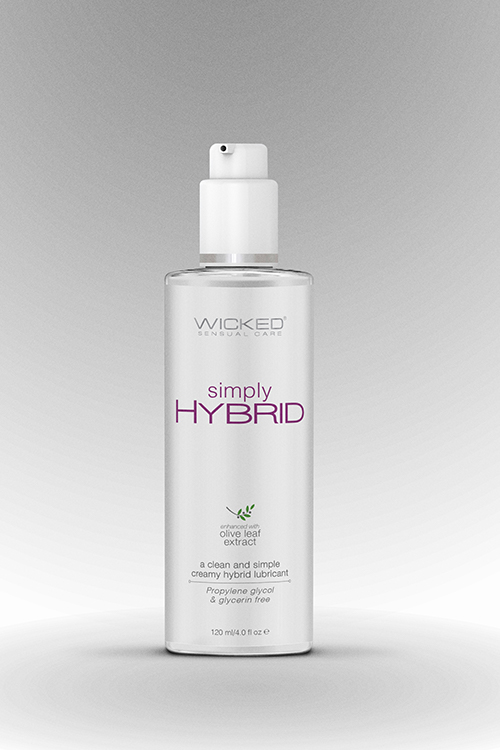 Лубрикант кремовый Wicked Simply Hybrid гибридный, 120 мл
