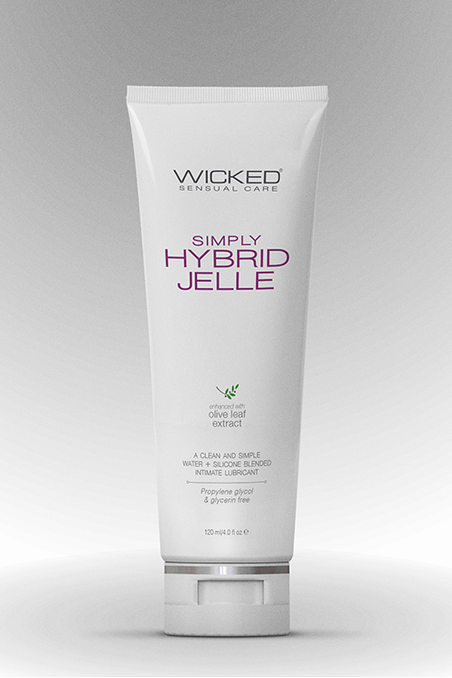 Лубрикант універсальний Wicked Simply Hybrid Jelle на водній/силіконовій основі, 120 мл