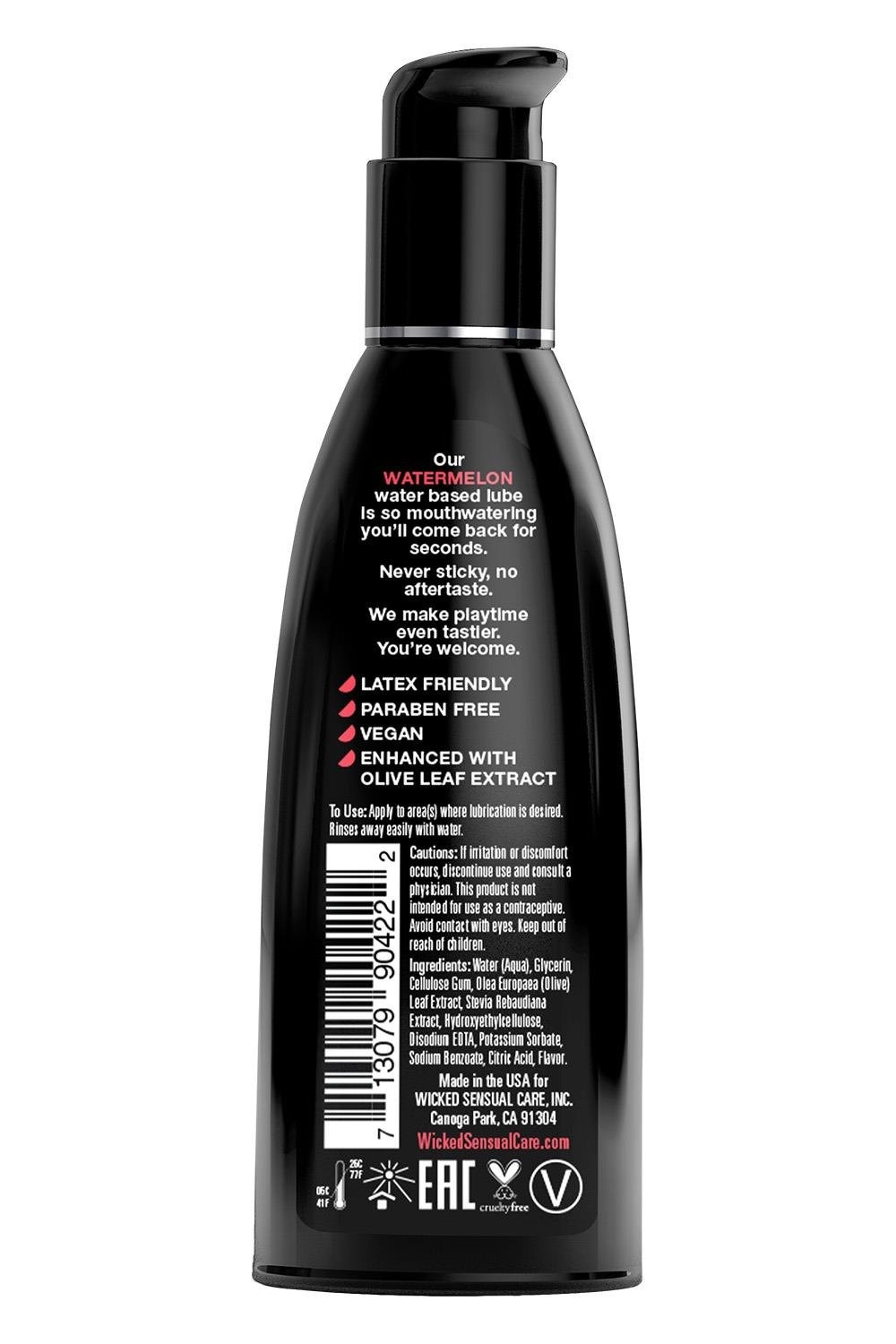Лубрикант WICKED со вкусом освежающего арбуза 60 ML