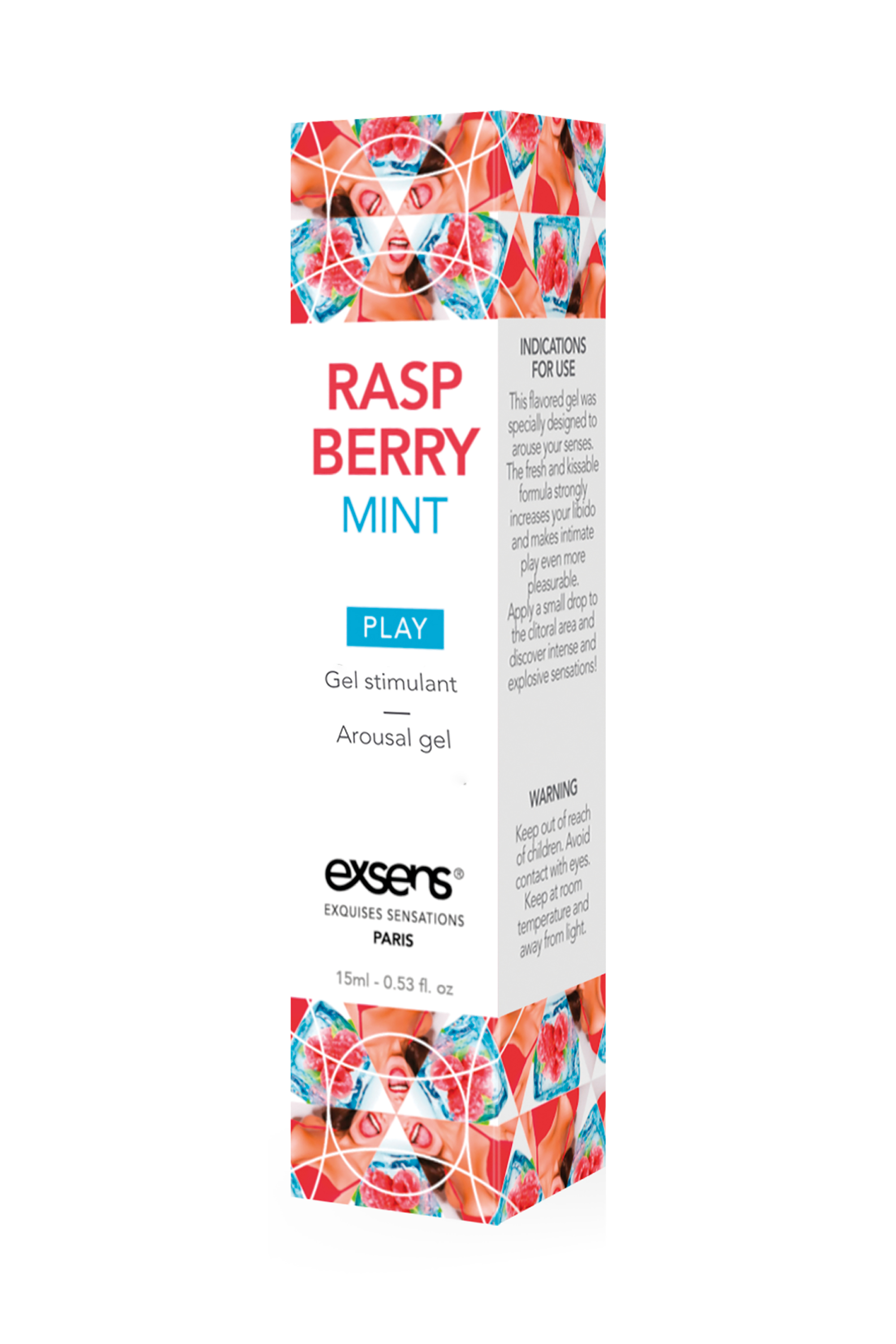 Збудливий гель EXSENS AROUSAL GEL RASPBERRY MINT 15ML