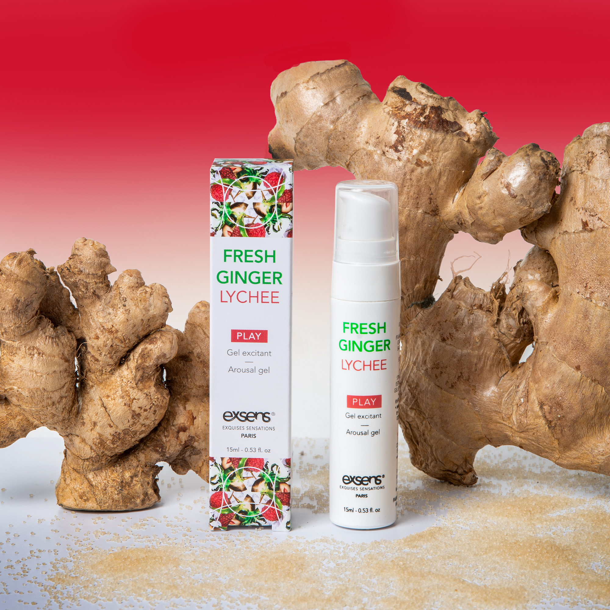 Збудливий гель для жінок EXSENS AROUSAL GEL FRESH GINGER LITHCI 15ML